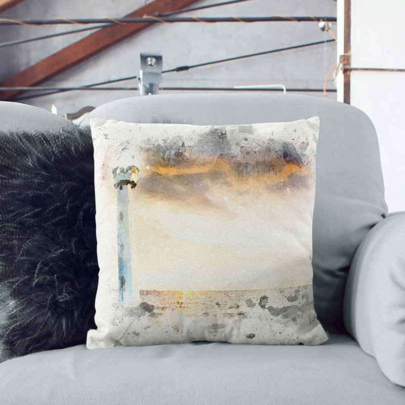 Square Cushion, 40cm H x 40cm W x 15cm D