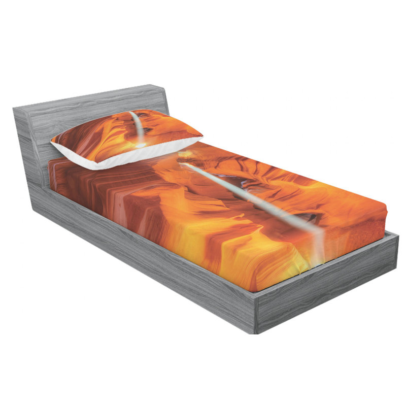 Microfiber Sheet Set, Twin XL Sheet Set with Fitted Sheet