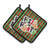 Caroline's Treasures Striped Polyester Potholder
