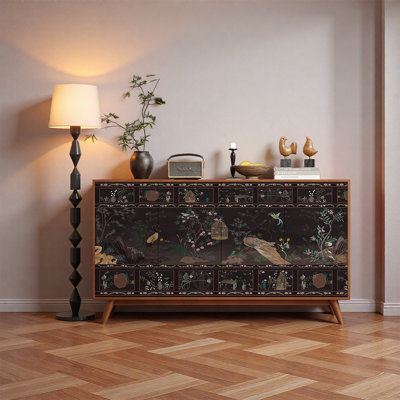Nouveau buffet en bois artistique chinois