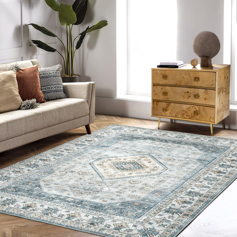 Despina Washable Oriental Indoor Rug, Rectangle 2' x 3'