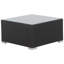 Garden Corner Sofa with Table 4 Seater SANO II Right Hand Modular PE Rattan Black