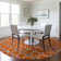 Aleighna Area Rug with Non-Slip Backing