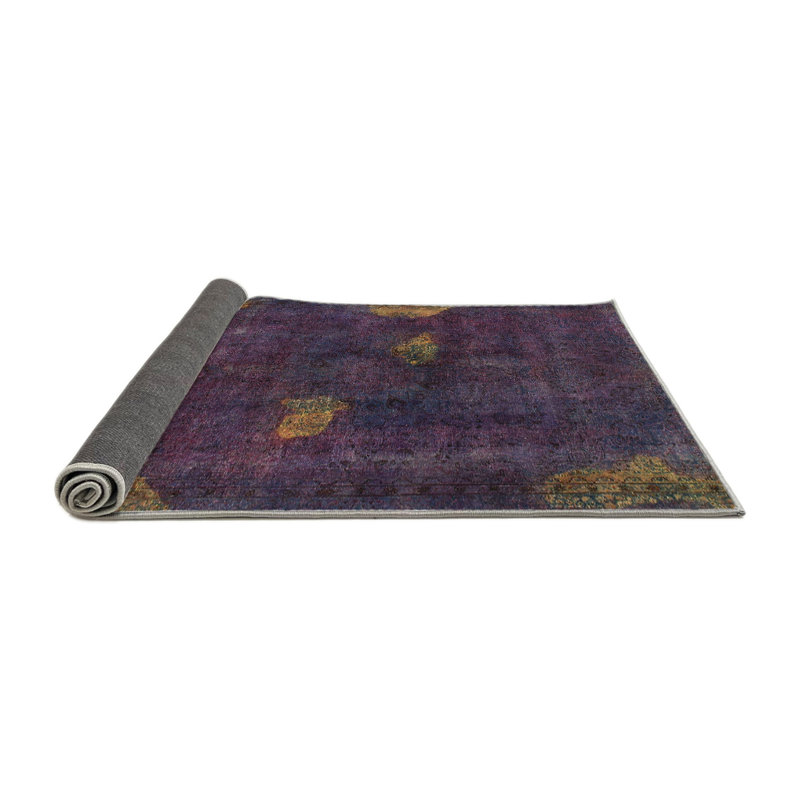 Stormstown Abstract Indoor Rug, Round 5'