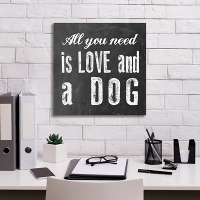 «All You Need» par Erin Clark, art mural sur toile