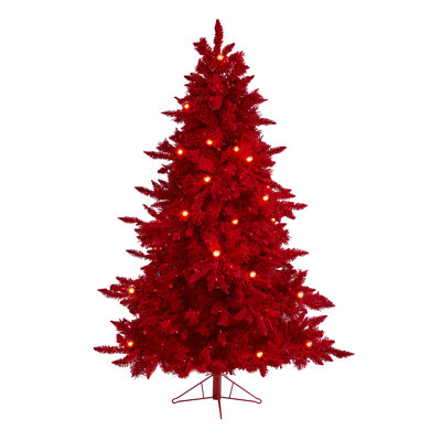 Lighted Artificial Christmas Tree