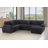 L-Shaped Sectional Sofa Bed Pull Out Sleeper Couch With Storage Chaise-731389385