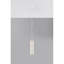 Nancy 1 - Light White Cylinder Pendant