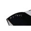 Lit pour chat élégant et démonté, noir et blanc, 23,6 po x 15,7 po x 5,9 po | Matériau en bois aggloméré durable | Assemblage facile, conception moderne | Parfait pour les chats pour se reposer et jouer, ajout confortable et chic à votre maison