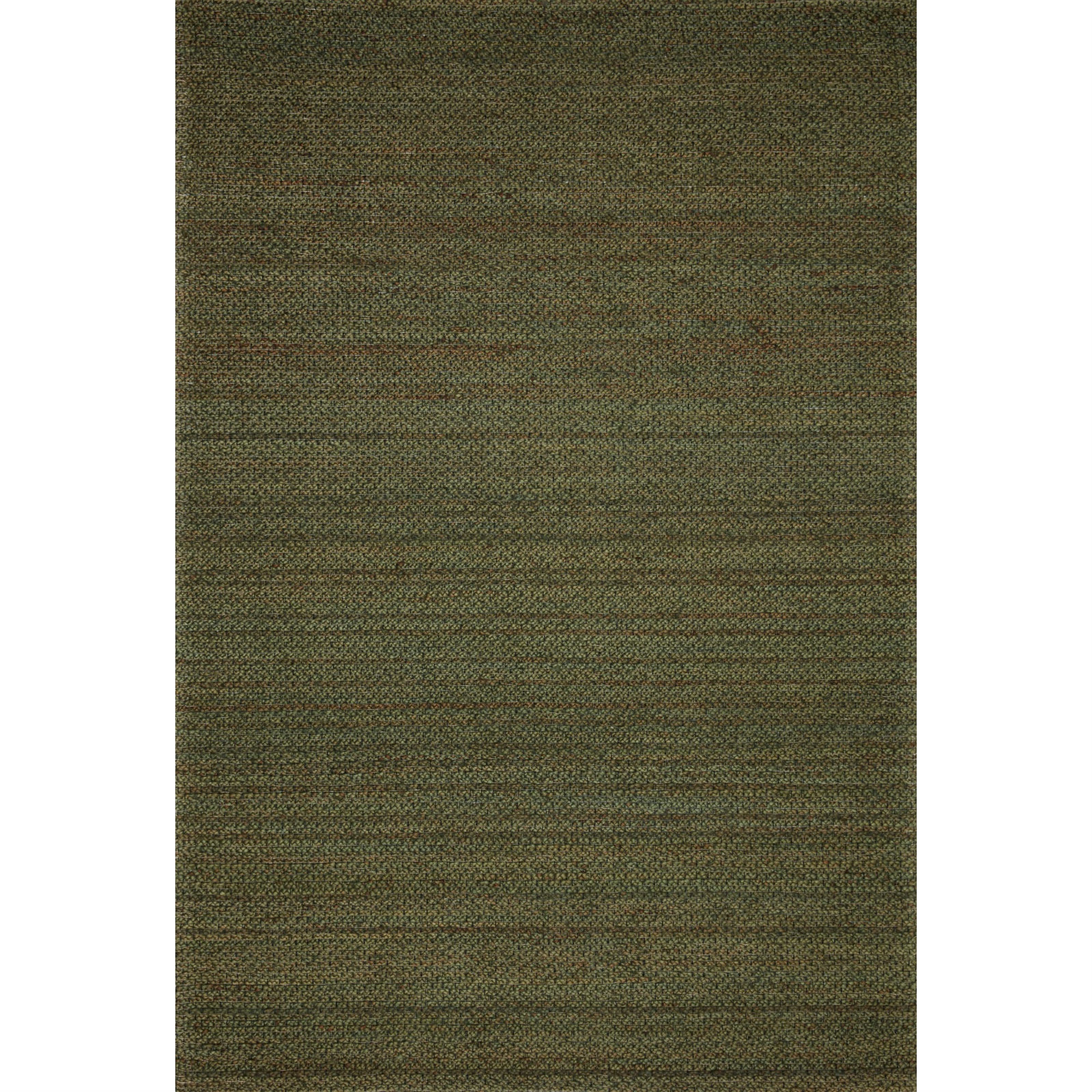 Abisai Green Hand-Woven Jute Rug, Rectangle 3'6" x 5'6"