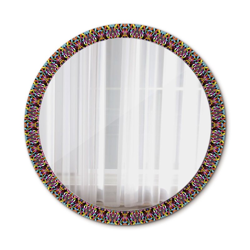 Huldar Glass Flat Wall Mirror