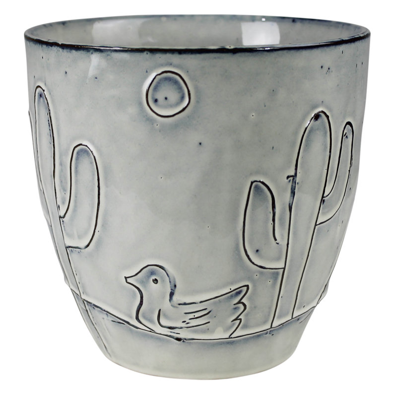 Cache pot Angeleque Cactus, H 6,5 po x l 6,5 po x P 6,5 po