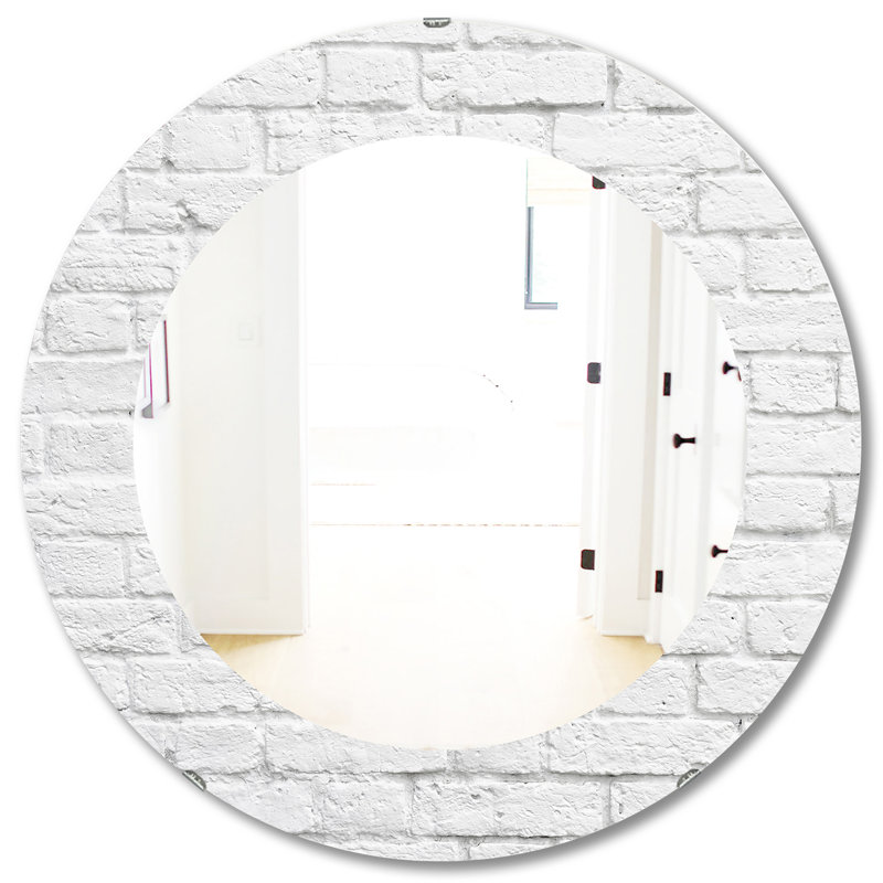 Miroir mural en pierre, H 31,5 po x l po