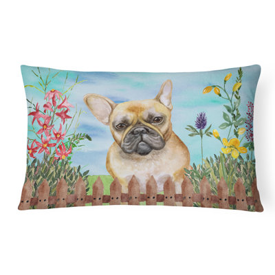  Coussin décoratif intérieur / extérieur French Bulldog Spring