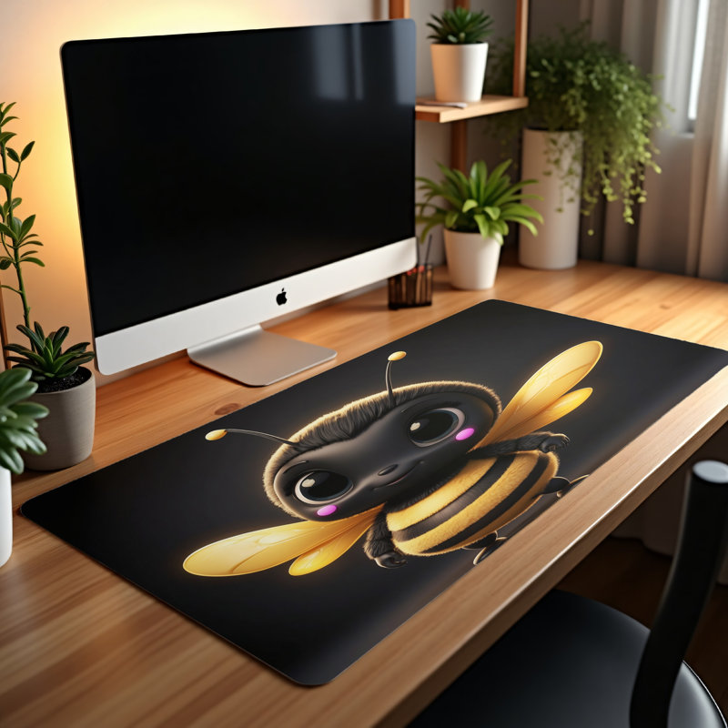 Polyester Desk Pad, 23.6x13.8