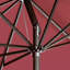 Parasol de marché 9 pi Jelks-1199140492