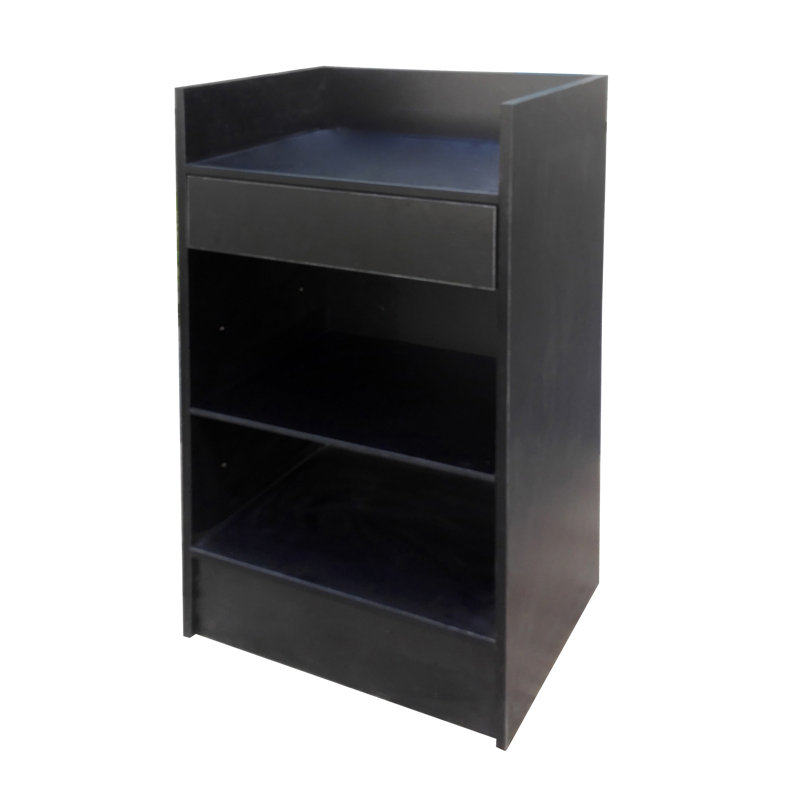 38'' H x 19.7'' W Wood Retail Counter