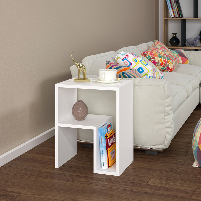 Table de bout avec rangement Jeno