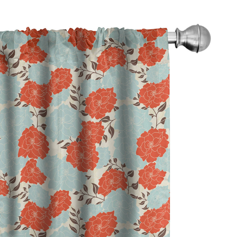 Panneau coulissant semi-diaphane avec passe-tringle Renaissance, 28 po x 95 po