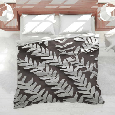 Bronze Palm Leaves Comforter