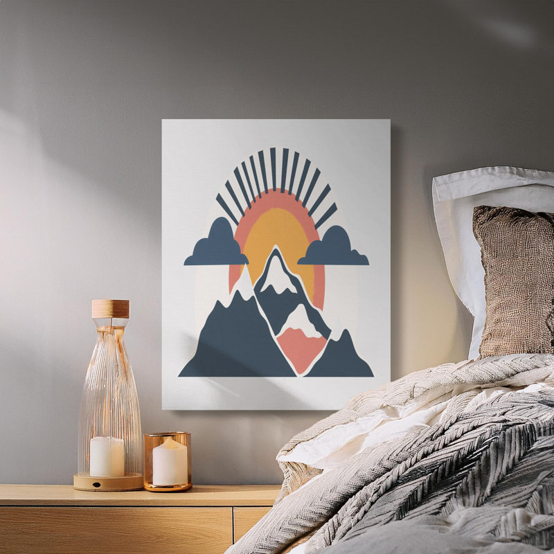 1 Piece Wrapped Canvas Wall Art Set, 25.4 cm H x 20.32 cm W