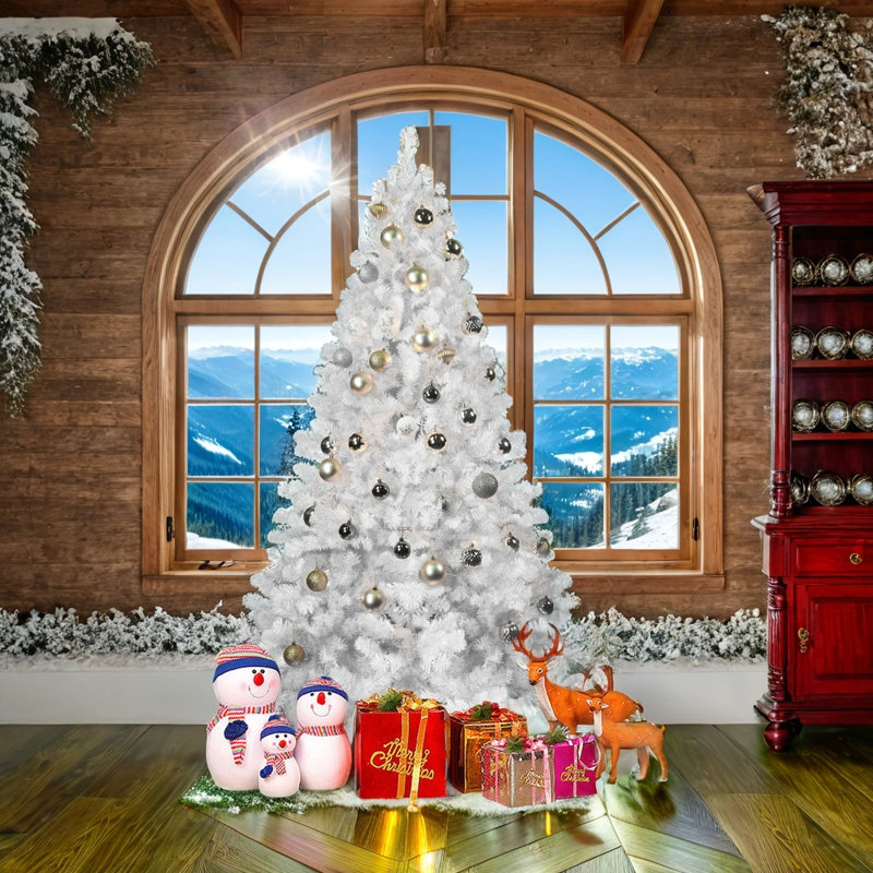 7 Foot Christmas Tree with Memory Wire 1064 Branch Tips, 7'