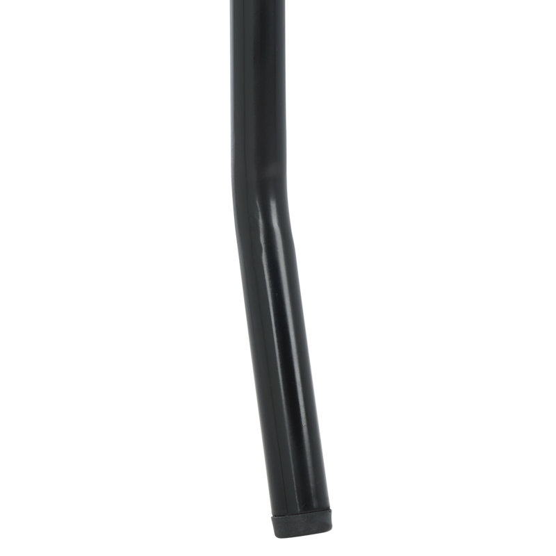 Torino Outdoor Dining Side Chair, Black/Black