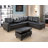 Plyler 97.2" Wide Modular Sectional with Ottoman-1531271661-1531271663