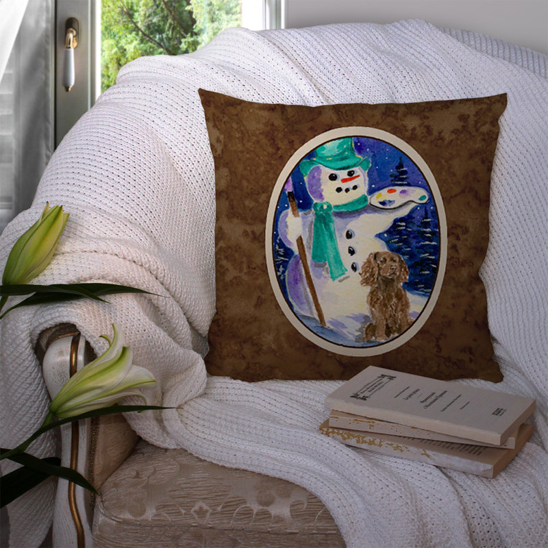 Coussin décoratif intérieur/extérieur boykin épagneul