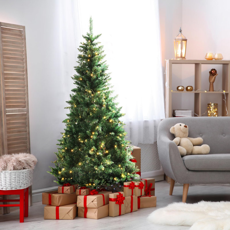 185cm H Lighted Artificial Christmas Tree
