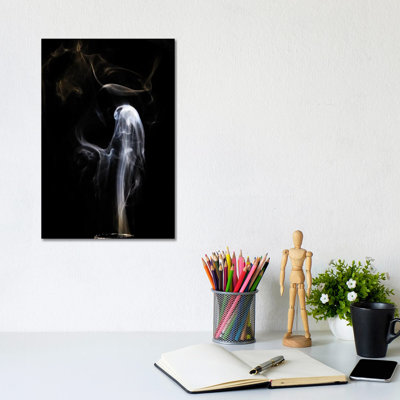 Ghost In Smoke By Nik Rave - Wrapped Canvas Graphic Art by Nik Rave - Wrapped Canvas Gallery-Wrapped Canvas Giclée