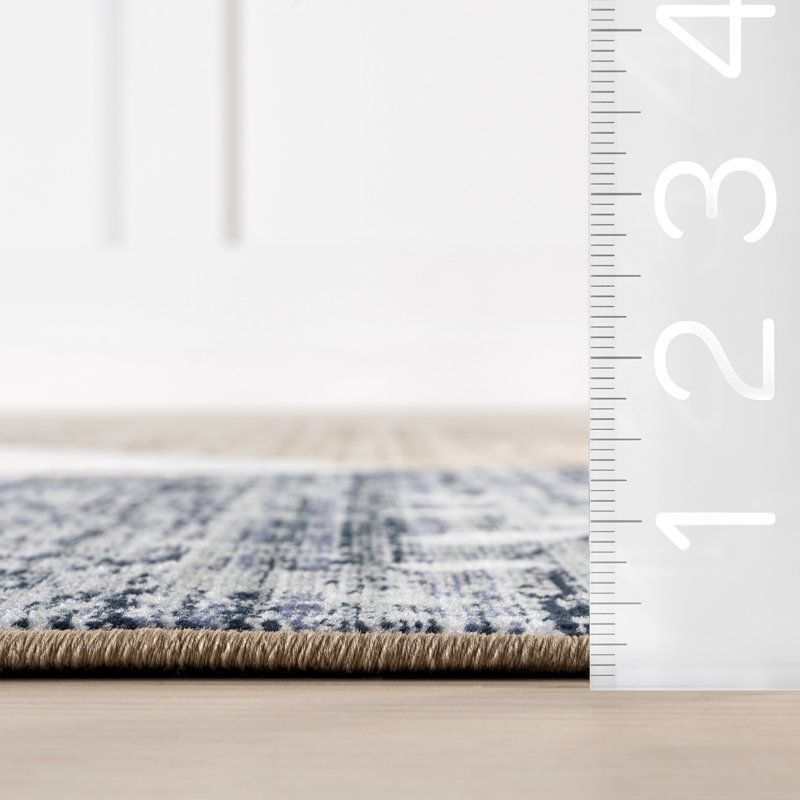 Manaslu Sunrise Fringed Area Rug, Rectangle 5'3" x 7'7"