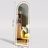 Modern & Contemporary Lighted  Arch Full Length Mirror with Temepered Glass & 3 Years Warranty-1918269686-1918269711