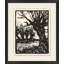 Wood Block Path Print