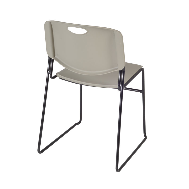 Chaise empilable Regency Zeng, Gris