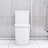 600W Toilet For Basement Renovation: Dual Flush, 17.25" Comfort Seat, Soft-Close, 3 Water Inflows, White Macerating Toilet: Comfortable Soft-Close Lid, Inlets, Modern Style