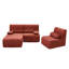 Canapé d'angle rembourré de 250 cm avec méridienne-300633922