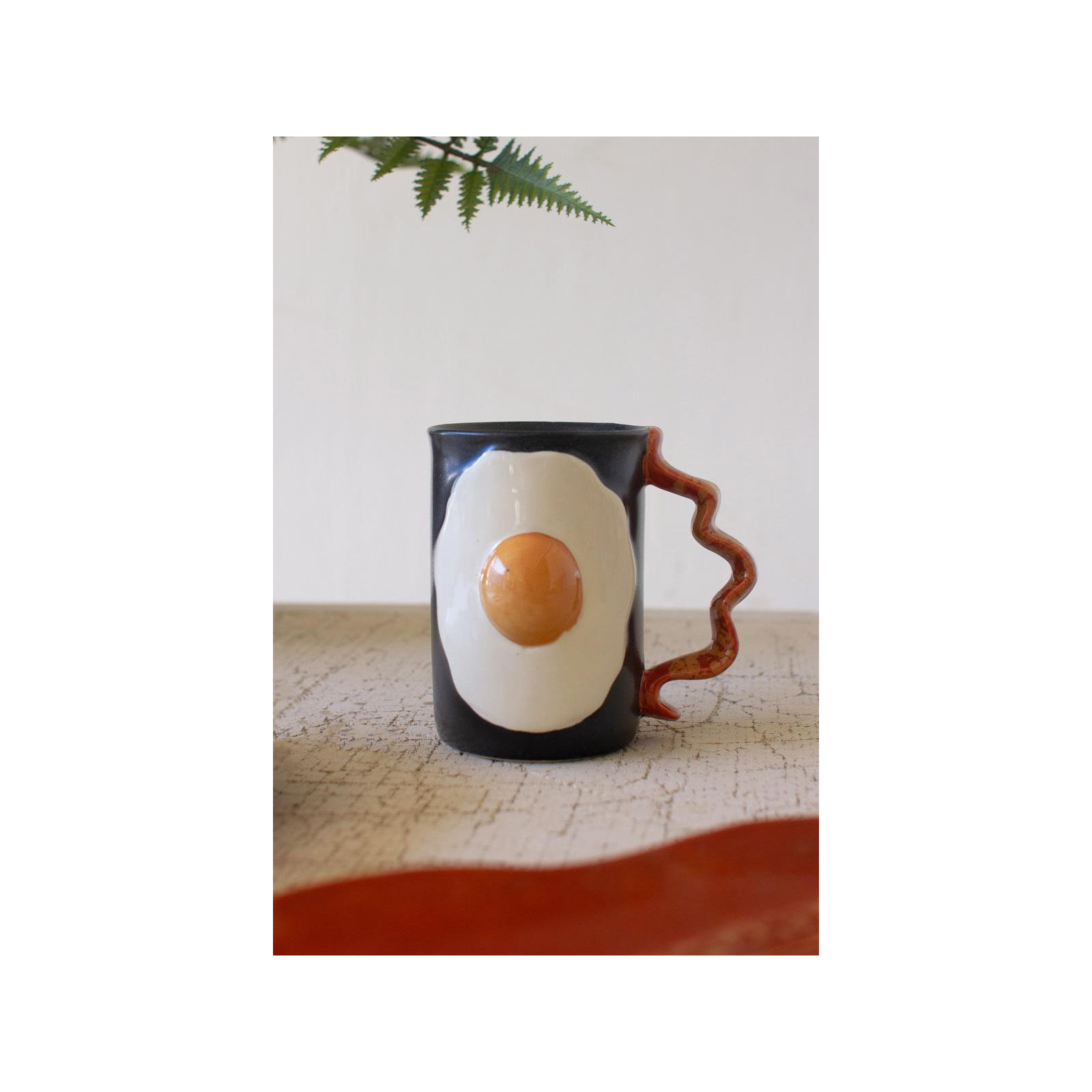 CERAMIC MUG - BACON AND EGGS