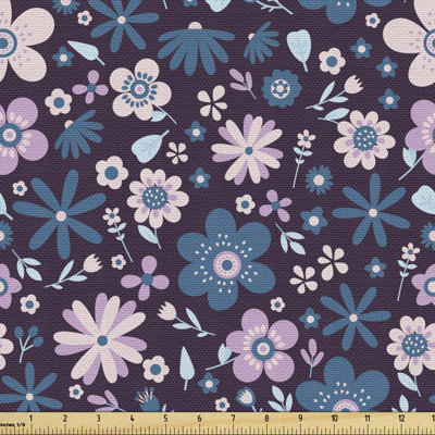 Chawan Various Colourful Flowers Multi-Purpose Fabric