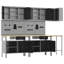 Work Cabinet Set with Drawer with Shelf-1775385229
