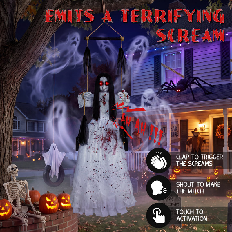 Décorations d'Halloween d'extérieur