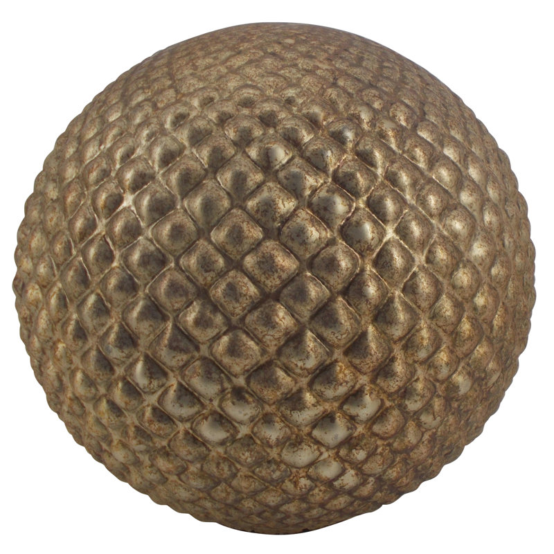 Thurlow Spikey Modern Ball, H 12 po x l 12 po x P 12 po
