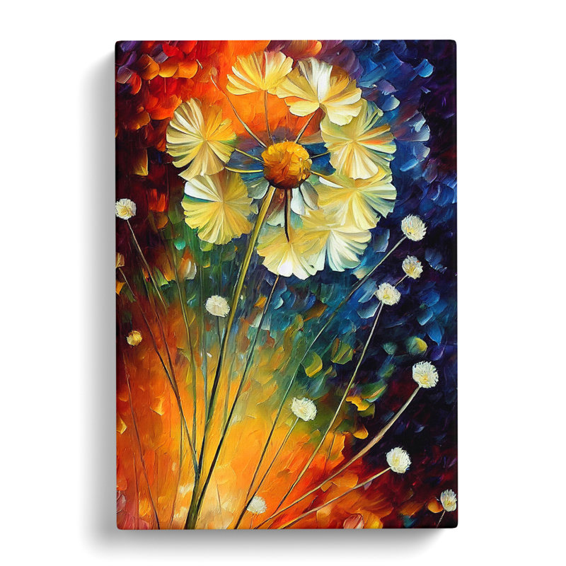 Dandelion in Colour Vol.2 - Wrapped Canvas, 50cm H x 35cm W x 3cm D