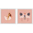 Mazon Tropics In My Mind by Marmont Hill - 2 Piece Single Picture Frame Painting Set