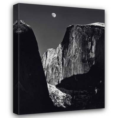 Moon And Half Dome