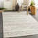 Chevron Flatweave Wool Cream/Black Area Rug