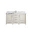 Meuble-lavabo simple 60 po avec comptoir en quartz Aberdeen