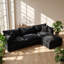 Canapé modulaire 3 places en chenille l 102 po x P 59 po x H 35 po Avery