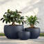 Pot à fleurs en béton 3 pièces Gibson-33045057