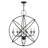 Lesperance 6 - Light Dimmable Globe Chandelier-1470510441